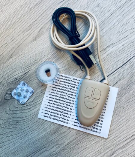 Neviditelné sluchátko mikrosluchátko s mikrofonem a bluetooth smyčkou